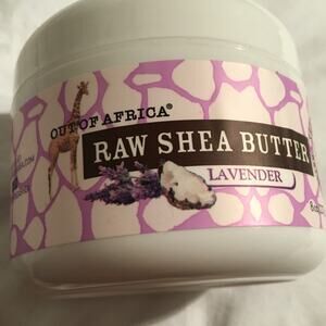 NEW Out of Africa  8 oz Lavender Raw Shea Butter Sealed  HARD TO FIND USA Made